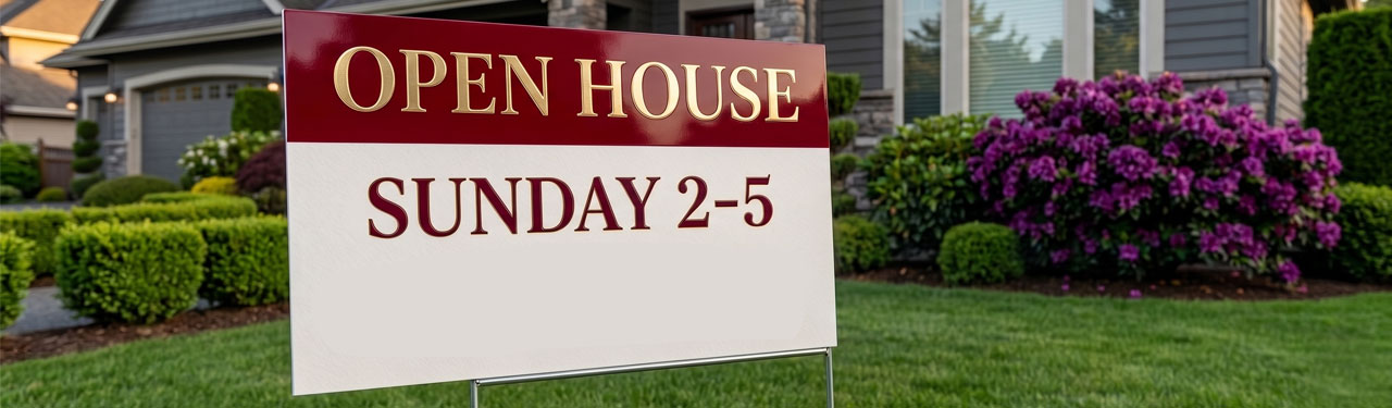 Collecting open house leads the old fashioned way