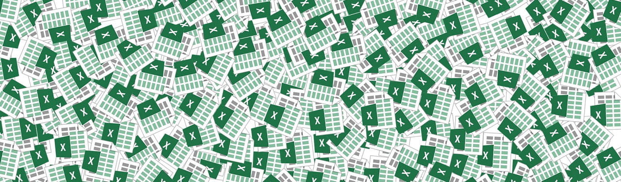 Your spreadsheet is spread too thin