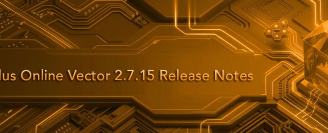 PlanPlus Online Vector 2.7.15 Release Notes